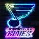 St Louis Blues Logo RGB LED Sign