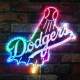 Los Angeles Dodgers Logo RGB LED Sign