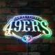 San Francisco 49ers Logo RGB LED Sign