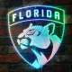 Florida Panthers Logo RGB LED Sign