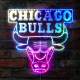 Chicago Bulls Logo RGB LED Sign