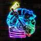 Boston Bruins Bardown RGB LED Sign