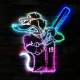 Los Angeles Dodgers Bardown RGB LED Sign