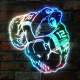 Seattle Seahawks Bardown RGB LED Sign