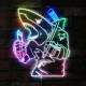 San Jose Sharks Bardown RGB LED Sign