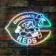 Cincinnati Reds Logo RGB LED Sign