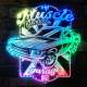 Ford Mustang Garage RGB LED Sign