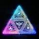 Legend of Zelda Triforce 2 RGB LED Sign