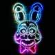 Five nights at Freddy's Bonnie RGB LED Sign