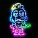 Five nights at Freddy's Chica RGB LED Sign