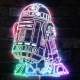 Star Wars R2D2 RGB LED Sign