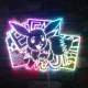 Pokemon Eevee RGB LED Sign