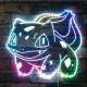 Pokemon Bulbasaur RGB LED Sign