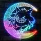 Pokemon Gengar RGB LED Sign