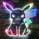 Pokemon Pikachu RGB LED Sign