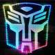 Transformers Autobots Icon RGB LED Sign