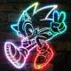 Sonic the Hedgehog Sonic RGB LED Sign