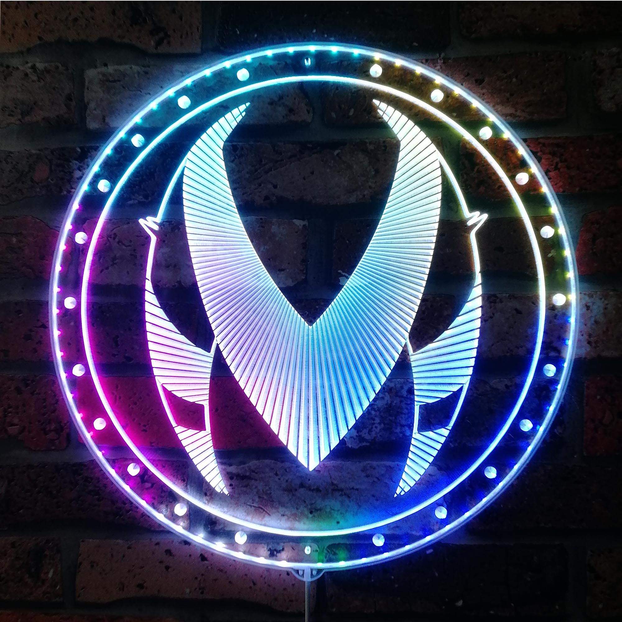 Helluvaboss I.M.P サインプリント Hazbin Hotel Helluva Boss IMP Logo RGB LED Sign SafeSpecial