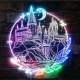 Harry Potter Hogwarts Castle RGB LED Sign