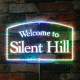 Silent Hill Welcome RGB LED Sign