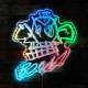 Jinx Monkey  Neon Graffiti RGB LED Sign