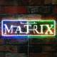 Matrix Logo RGB LED Sign