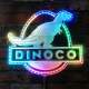 Cars Dinoco Gas Company RGB LED Sign