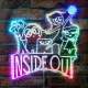 Inside Out Logo RGB LED Sign