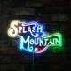 Splash Mountain Logo RGB LED Sign