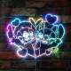 Lilo and Stitch Stitch and Angel RGB LED Sign