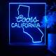 Coors Light California Map LED Desk Light