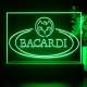 Bacardi Banner Logo LED Desk Light