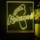 Kokanee Beer Footprint LED Desk Light