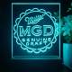 Miller Genuine Draft Bottlecap LED Desk Light
