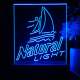 Natural Light Sailboat LED Desk Light