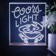 Coors Light Crabby LED Desk Light