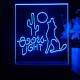 Coors Light Coyote Moon LED Desk Light