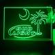Bud Light Palm Tree with Moon LED Desk Light