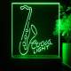 Coors Light Saxophone LED Desk Light