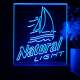 Natural Light Sailboat 2 LED Desk Light