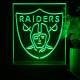 Las Vegas Raiders LED Desk Light