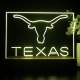 Texas Longhorns Logo 1 LED Desk Light