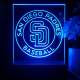 San Diego Padres Logo 2 LED Desk Light