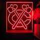 Chicago Blackhawks Logo 1 LED Desk Light