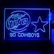 Dallas Cowboys Miller Lite LED Desk Light