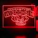 Wisconsin Badgers Logo LED Desk Light