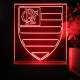 Flamengo Logo 2 LED Desk Light