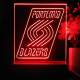 Portland Trail Blazers Logo LED Desk Light - Legacy Edition