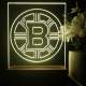 Boston Bruins Plain Logo LED Desk Light