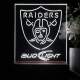 Las Vegas Raiders Bud Light LED Desk Light